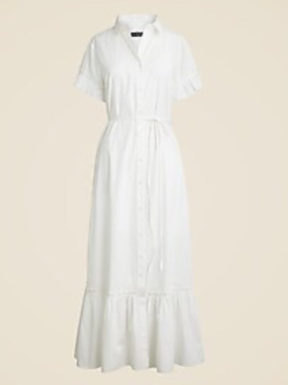 JCREW Amelia Maxi Shirtdress